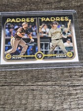2024 Topps Update US227 Chandler Seagle RC / Mason McCoy RC Padres RC COMBOS