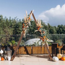 Large Wooden Wedding Arch Venue Decor Backdrop Stand for Garden Church Beach USA