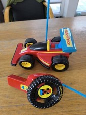 Fisher Price rotes Rennauto ferngesteuert