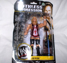 JESSE Figur WWE + Zubeh&ouml;r  ca.18 cm  Wrestling---Neu,OVP,Lizenz,RARIT&Auml;T