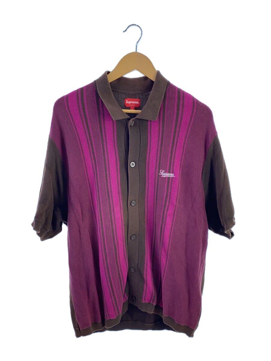 Supreme 22SS/Polo shirt/L/Cotton/Brown/Stripe/Used | eBay Supreme 22SS/Polo shirt/L/Cotton/Brown/Stripe/Used | eBay