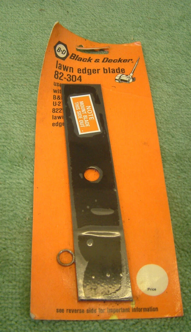 Genuine Black Decker Lawn Edger Blade 82 304 for Vintage Lawn Edger