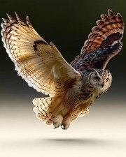 Owl Wall Art Print 8x10 Wildlife Bird Nature Decor - 260330191