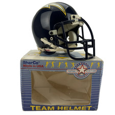 Minicasco vintage 1988 SharCo Riddell San Diego Chargers NFL 3 5/8 con caja