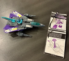 G1 Transformers  original Decepticon Powermaster DARKWING 100% complete w manual