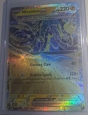 Pokemon Miraidon Ex 073/217 Ascended Heroes Double Rare~Fresh Pull