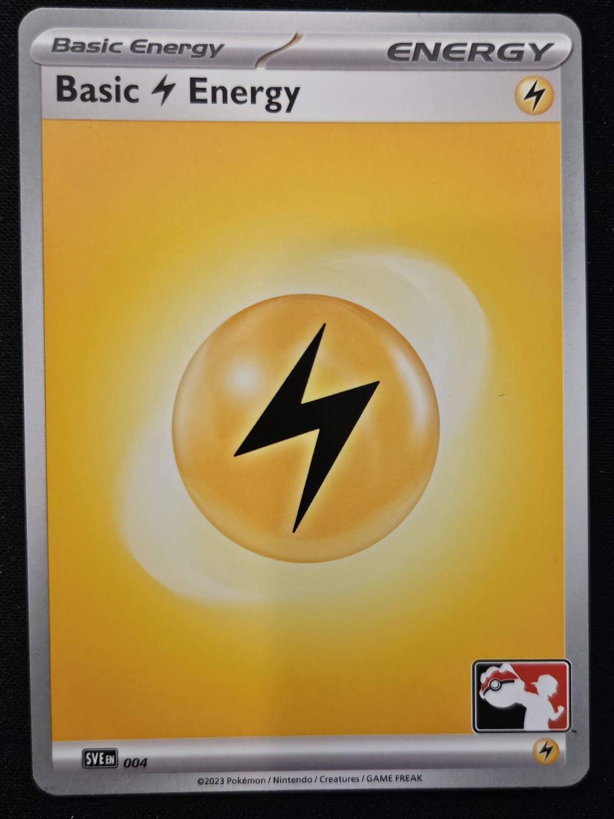 Lightning Energy 004 Play! Prize Pack Series 4 Pokémon Trading Card Game 2022 NM