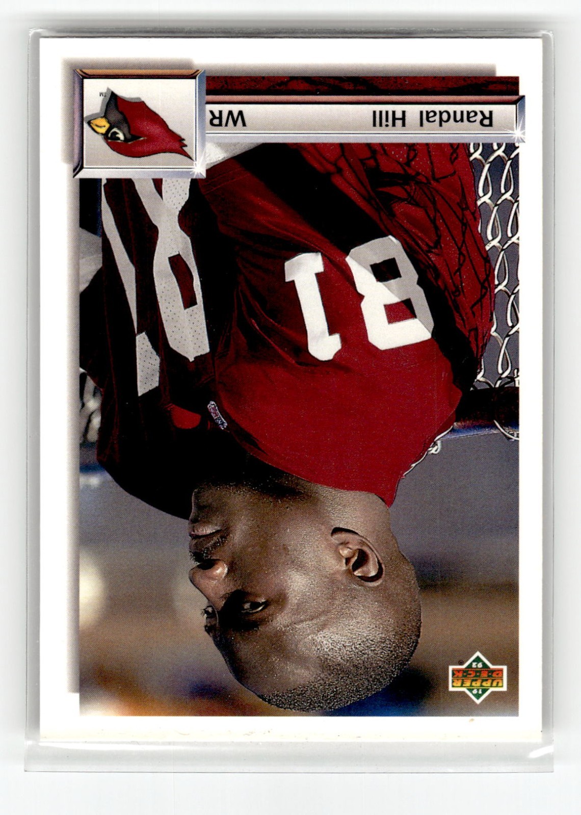 Randal Hill #G28 1992 Upper Deck Football Gold