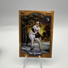 2025 Topps Joy of Baseball Cade Povich Indian Yellow /25 Orioles