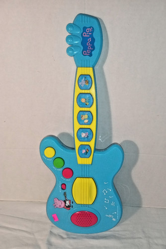 Peppa Pig Musical Toy Guitar Kids Interactive Learning Instrument