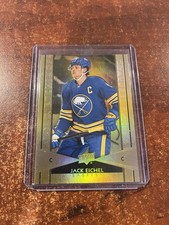 2021-22 Upper Deck Tim Hortons Gold Etchings Jack Eichel Buffalo Sabres #G-13