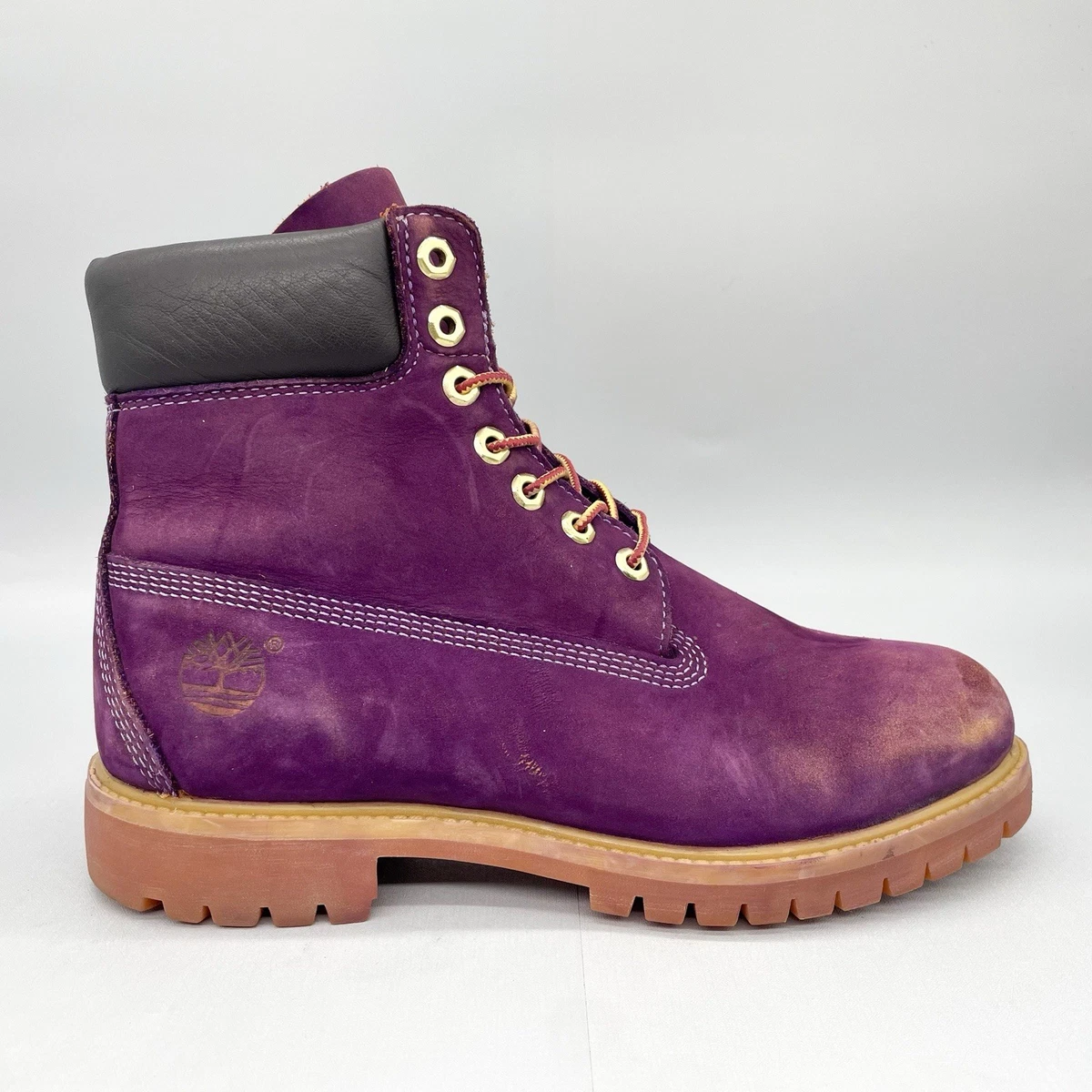 Timberland 紫色男靴| eBay