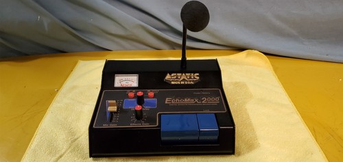 🎅🎁ASTATIC ECHOMAX 2000 MIC CUSTOM / DIGITAL TEC AT IT BEST! BLUE ILLUMINATION - Picture 2 of 10