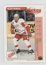 1992-93 Panini Album Stickers French Keith Primeau #117 1u2
