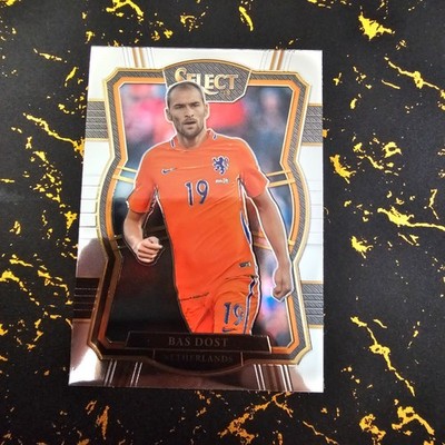 2017/18 Panini Select Soccer - Mezzanine Base - #183 Bas Dost - Netherlands