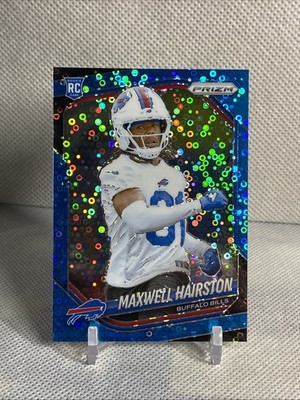 2025 Panini Prizm - Maxwell Hairston RC #360 No Huddle Blue Prizm 105/125 SP