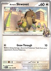 Arven's Skwovet 158/182 Destined Rivals