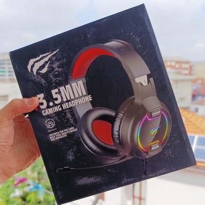 Gaming RGB KOPFHÖRER Havit Gaming Headset für PC und Laptop