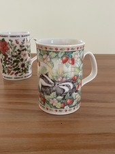 Expressions Fine China Royal Douton Mug Woodland Friends Strawberry Field