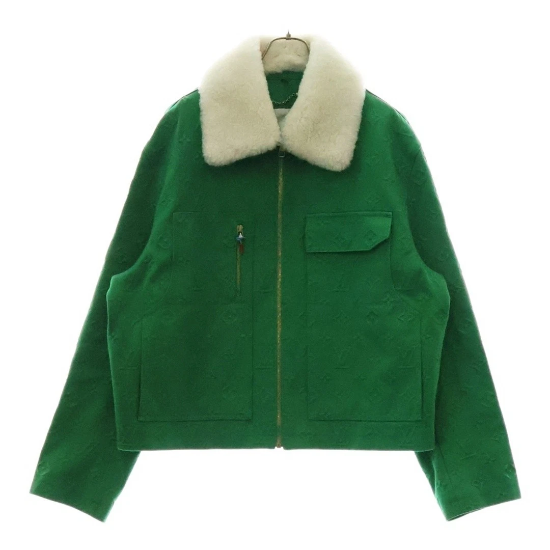 LOUIS VUITTON（LV） Louis Vuitton 21AW Monogram Workwear Giacca Denim RM212 G98 HLA60W Verde Us