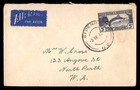 Mayfairstamps New Zealand 1943 Sydenham to North Perth Cover cca_30173 — photo 1