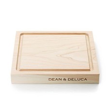 Tabla de cortar cuadrada DEAN DELUCA 22 cm x 22 cm x 3 cm de grosor Japón