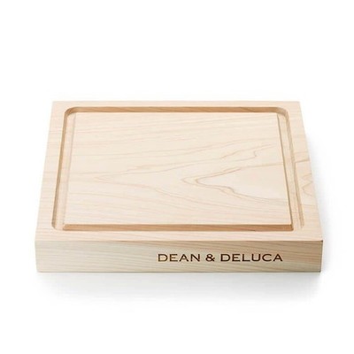 DEAN DELUCA Square Cutting Board 22cm x 22cm x 3cm Thick　Japan