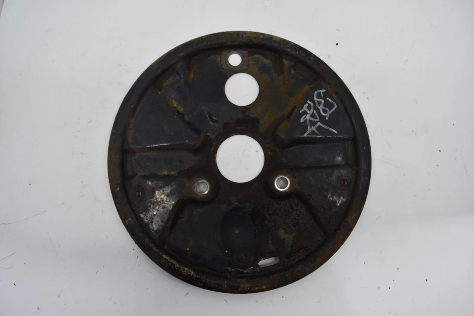 Chevrolet GMC Suburban 1960 1962 placa de respaldo de freno de pasajero delantero derecho 60 62 Foto 2 de 4