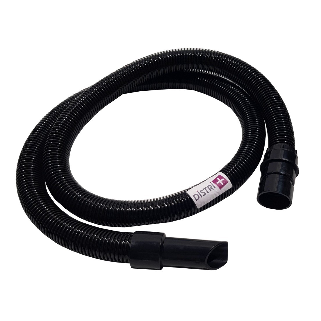 Flexible complet Distri+ pour aspirateur Ecolab Floormatic Blu en PVC noir