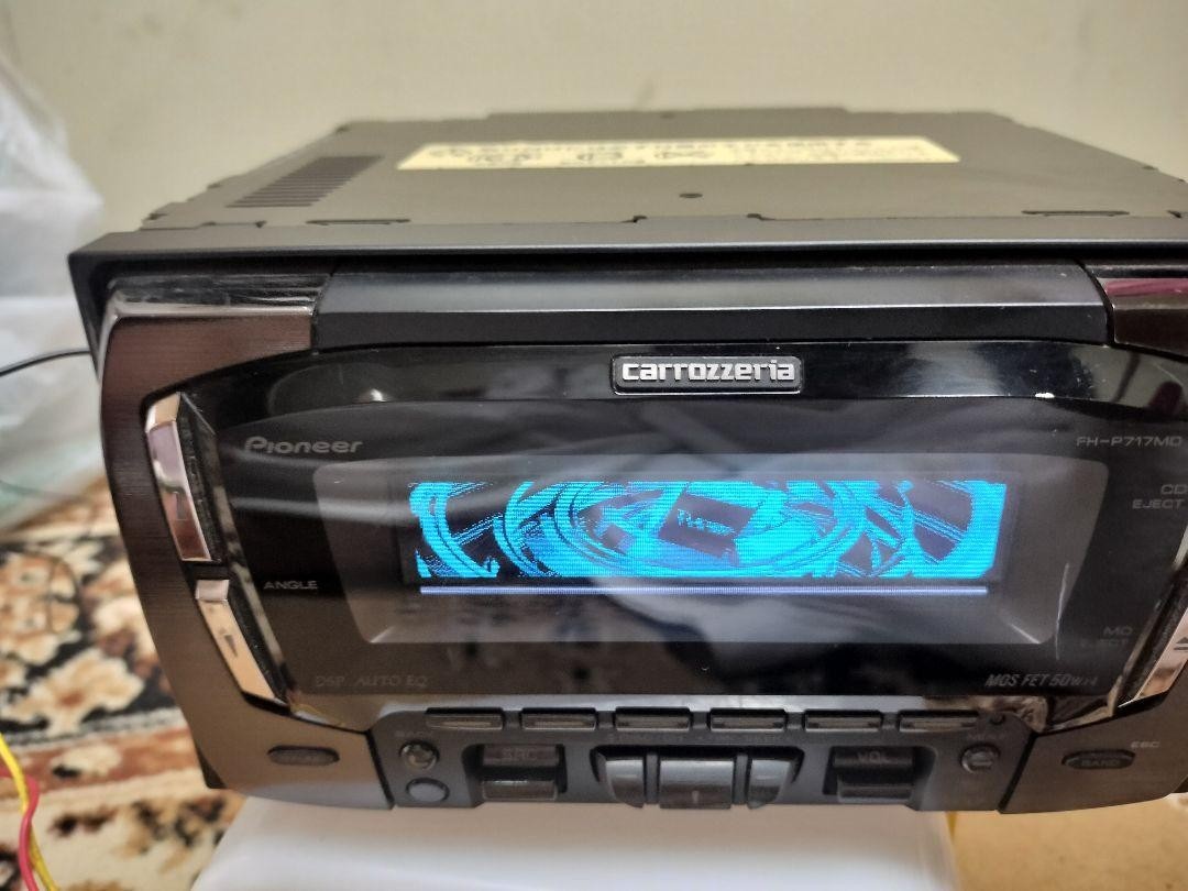Pioneer Carrozzeria カーオーディオ FH-P717MD Pioneer Carrozzeria FH-P717MD 2DIN Car audio CD/MD DSP EQ