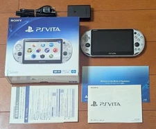 SONY PlayStation PS Vita Wi-Fi PCH-2000ZA25 Silver Console Boxed