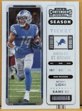 2022 Panini Contenders Football Amon-Ra St. Brown WR-Detroit Lions #36