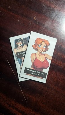 Hermit's Harem - Wave 1 Booster Pack x10 WAIFU CARDS ANIME TCG CCG