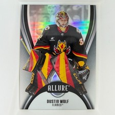 2025-26 Allure Black Rainbow #73 Dustin Wolf Calgary Flames