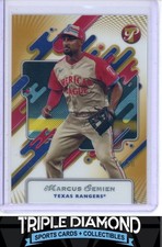 2025 Topps Pristine Marcus Semien Gold Refractor #39/50 Rangers AB393