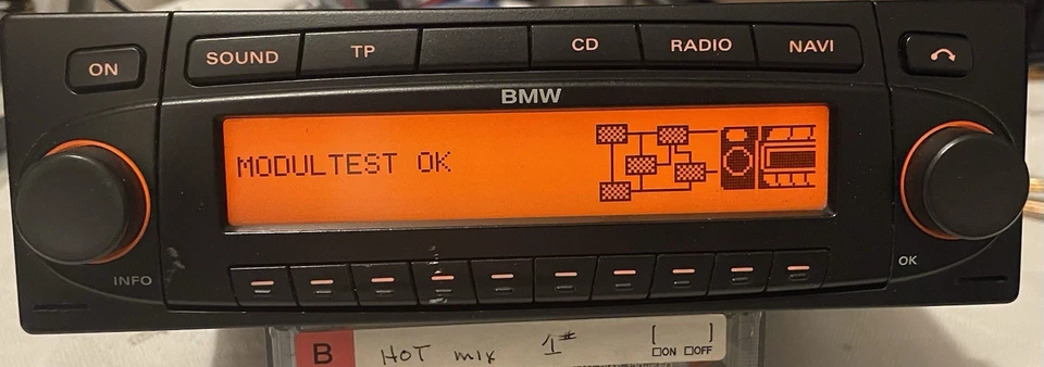 BMW RADIO BECKER BE7969 Autoradio Bluetooth CD E30 E31 E32 E34 E36 E46 Z1 Z3 Z8 - Bild 4 von 4