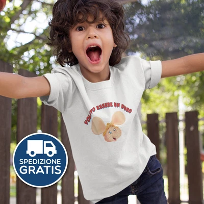 CREATEE T-shirt Magliette Lucio Corsi Volevo Essere un Duro Sanremo 2025 Topo Gigio