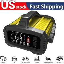 25A Lifepo4 Lead Acid Charger 12V/24V for Auto Truck Motorcycle Boat