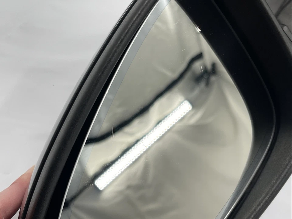 Espejo retrovisor derecho lado del conductor Volkswagen EOS 2009 2010 2011 2012 OEM gris Foto 3 de 4