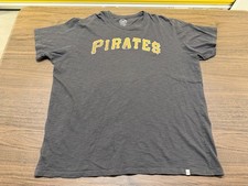 Pittsburgh Pirates Men  s Gray MLB Baseball T-Shirt -  47 Brand - 2XL