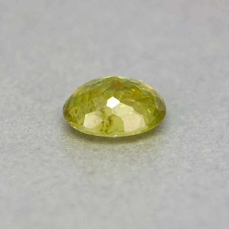 SHOLA Echt 2,41 Ct Natürlicher Sphen / Titanit  Gelb Grün aus Ceylon - Bild 3 von 4