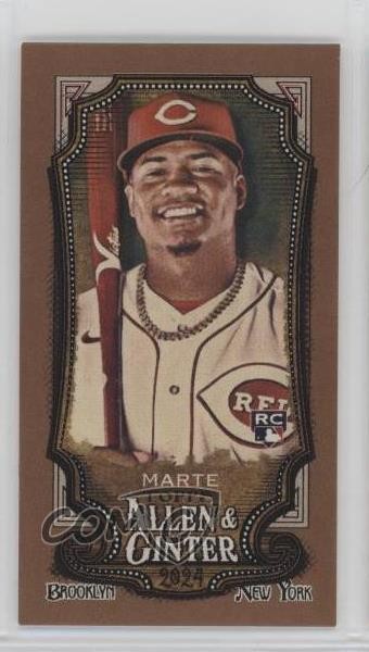 2024 Topps Allen & Ginter Mini Gold Border Noelvi Marte #71 2g8