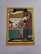Ryan Wagner 2006 Topps Gold Baseball Card # 526 Serial # 1453/2006 K0491