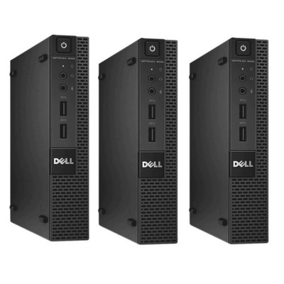 Lot of 3 Dell OptiPlex 9020 Desktop Micro Core i5 16GB Ram 256GB SSD WiFi Win 11