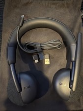 Dell WL3024 Wireless Headset -Noise Cancellation Microphone, Boom mic - Black