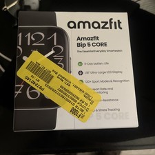 Amazfit Bip 5 Core Smart Watch Fitness Activity Tracker Black