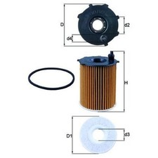 Ölfilter für Peugeot 3008 0U 1 301 307 3A/C 3E SW 3H 308 4A 2 LB CC 4B | 24437