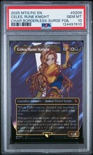 Celes, Rune Knight (Borderless) (Surge Foil) Commander: Final