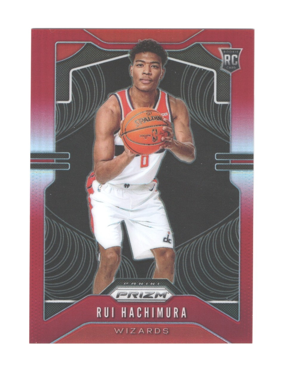 2019-20 Panini Prizm Rui Hachimura #255 Rookie RC Red Prizm /299