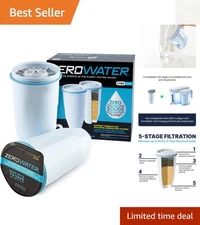 Eco-Friendly Water Filtration: 2-Pack 5-Stage Filter - Reduce TDS & Contaminants